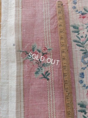 画像3: アンティークローズガーランド柄ファブリック