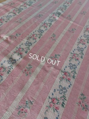画像10: アンティークローズガーランド柄ファブリック