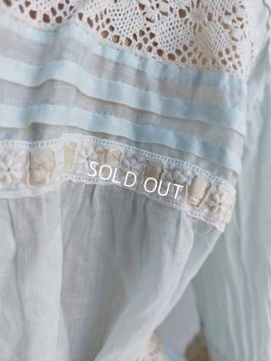 画像10: アンティークレースブラウス