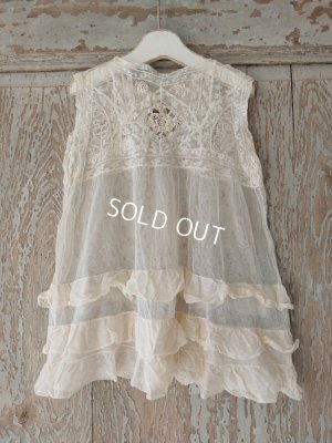 画像2: アンティークレースベビードレス