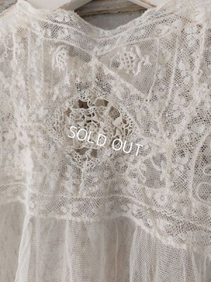 画像4: アンティークレースベビードレス