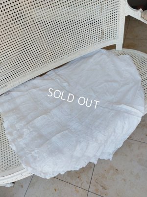 画像10: アンティークレースペチコート