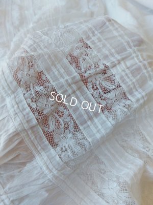 画像3: アンティークレースペチコート