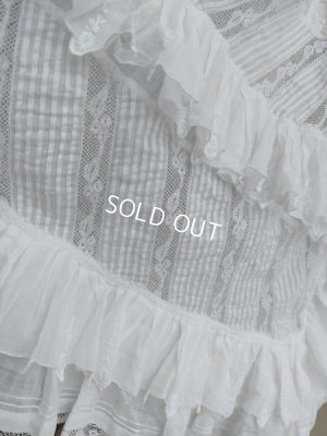 画像4: アンティークレース洗礼ベビードレス