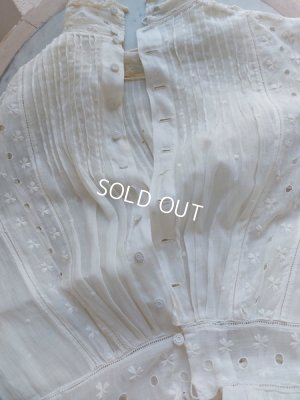 画像14: エドワ―ディアン期レースティードレス