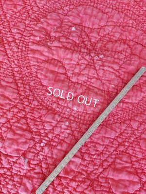 画像9: アンティークすずらん柄キルト