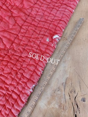 画像13: アンティークすずらん柄キルト