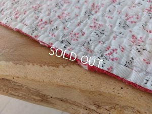 画像17: アンティークすずらん柄キルト