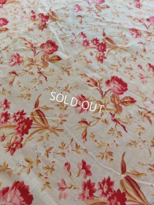 画像9: アンティークフレンチ花柄カーテン