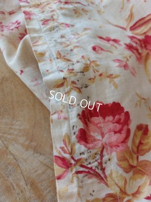 画像15: アンティークフレンチ花柄カーテン