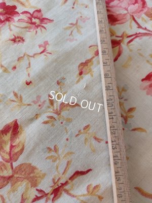 画像12: アンティークフレンチ花柄カーテン