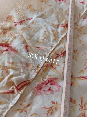 画像4: アンティークフレンチ花柄カーテン