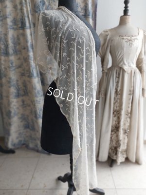 画像6: アンティークプリンセスレーススカーフ