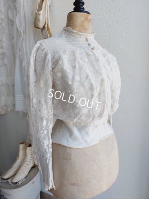 画像2: アンティークレースボディス
