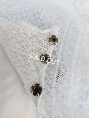 画像11: アンティークレースボディス