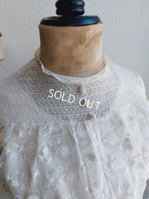 画像6: アンティークレースボディス