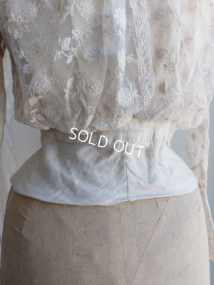 画像13: アンティークレースボディス