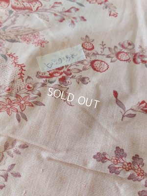 画像12: アンティーク花柄フレンチカーテン