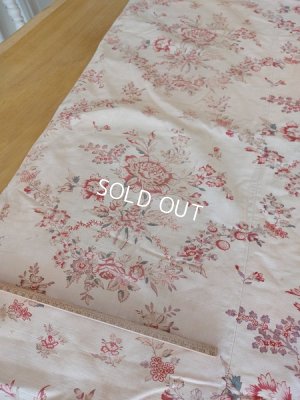 画像17: アンティーク花柄フレンチカーテン