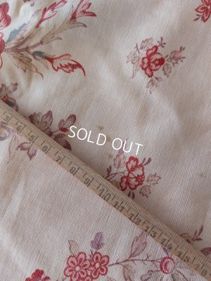 画像23: アンティーク花柄フレンチカーテン