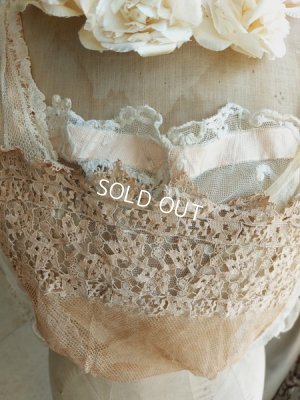 画像6: アンティークレースボディス