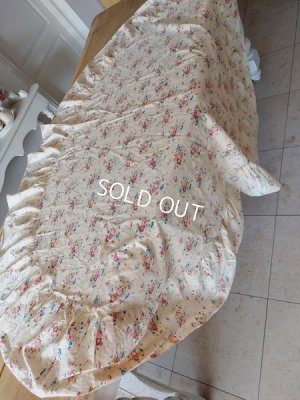 画像6: アンティークフレンチ花柄テーブルクロス