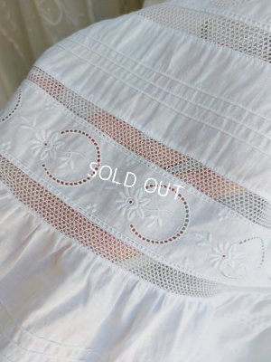 画像7: アンティークレースベビードレス