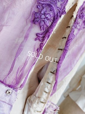 画像10: エドワ―ディアン期イブニングドレス