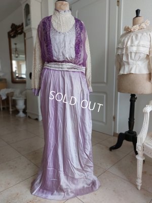 画像11: エドワ―ディアン期イブニングドレス