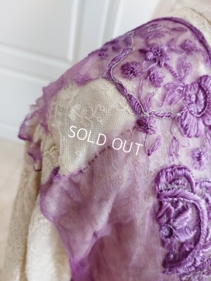 画像20: エドワ―ディアン期イブニングドレス