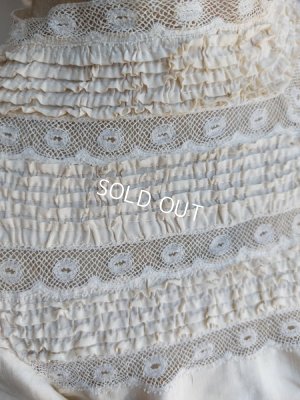 画像2: アンティークレースブラウス