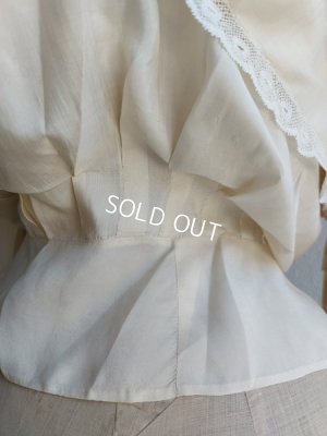 画像12: アンティークレースブラウス