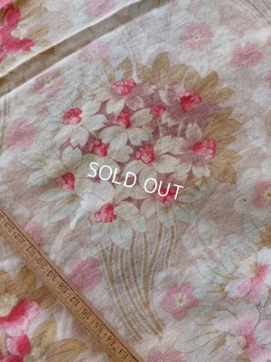 画像9: アンティークフレンチ花柄ファブリック