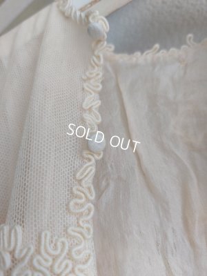 画像7: アンティークロココ装飾レースベビードレス