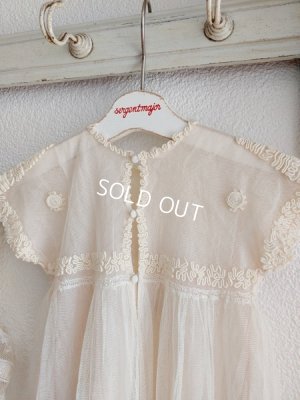 画像10: アンティークロココ装飾レースベビードレス