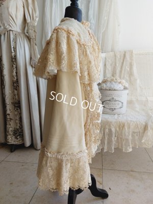 画像3: アンティークバテムベビーケープ