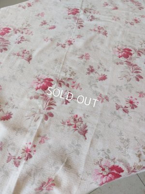 画像5: アンティークフレンチ花柄ファブリック