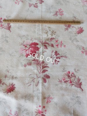 画像6: アンティークフレンチ花柄ファブリック