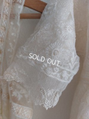 画像7: アンティーク総レースベビードレス