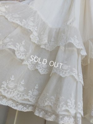 画像7: アンティークレースドレス