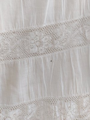 画像4: アンティークレースペチコート