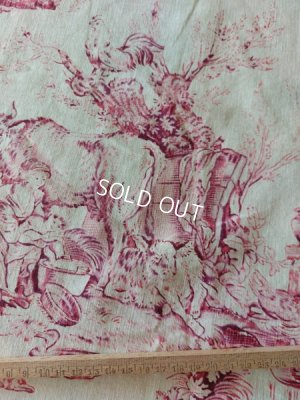 画像25: アンティークトワルドジュイ端切れ