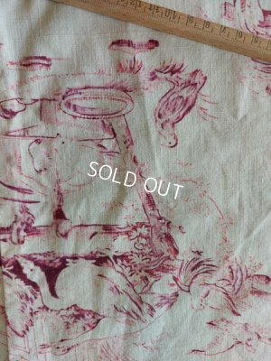 画像28: アンティークトワルドジュイ端切れ