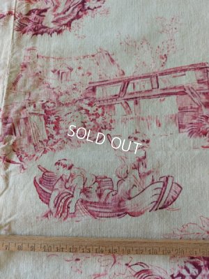 画像29: アンティークトワルドジュイ端切れ