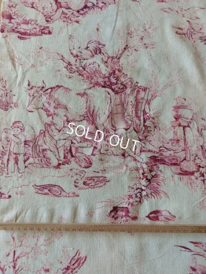 画像22: アンティークトワルドジュイ端切れ