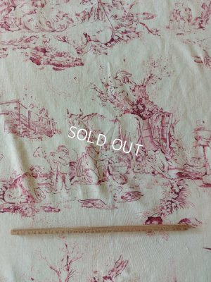 画像33: アンティークトワルドジュイ端切れ