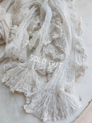画像7: アンティークフリルレース