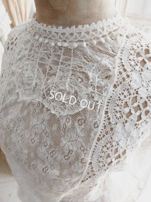 画像6: アンティークレースボディス
