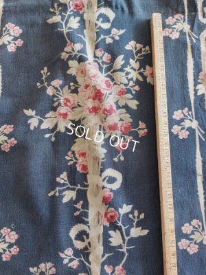 画像9: アンティークフレンチローズ柄ファブリック