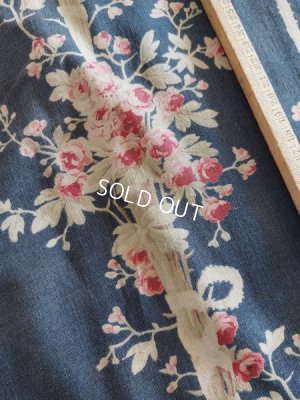 画像8: アンティークフレンチローズ柄ファブリック